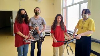 стол с педали