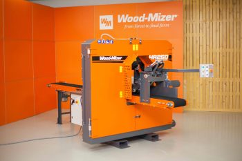 WOOD-MIZER ПРЕДСТАВЯ ДВУГЛАВИЯ ХОРИЗОНТАЛЕН БАНЦИГ HR250 ЗА ПРОИЗВОДСТВО НА ПАЛЕТИ И ДЪРВЕН МАТЕРИАЛ