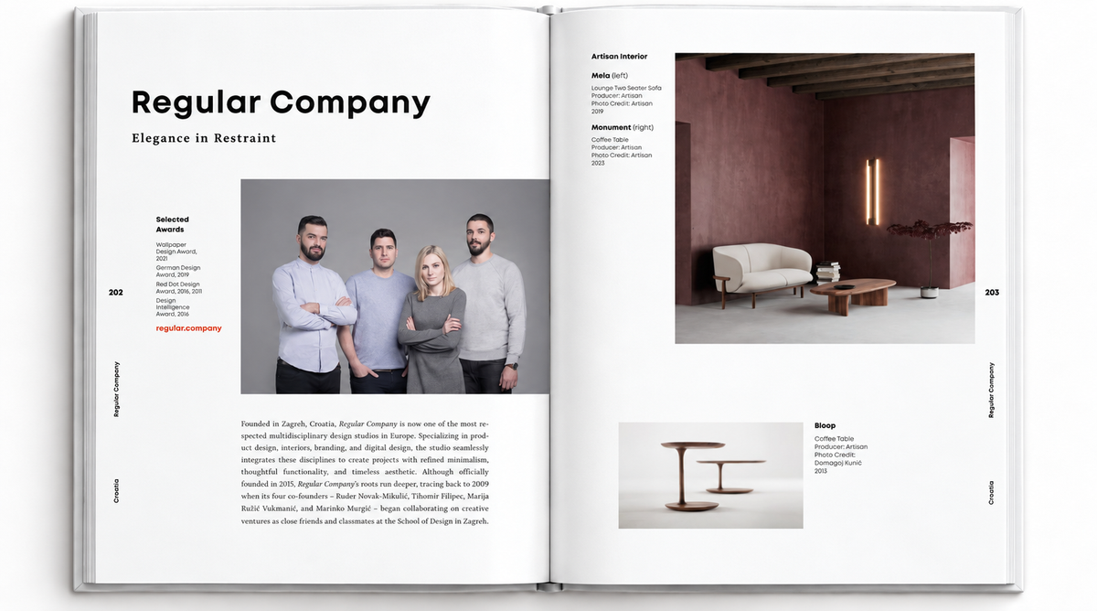 Regular Company is part of Creative Balkans: Contemporary Furniture Design