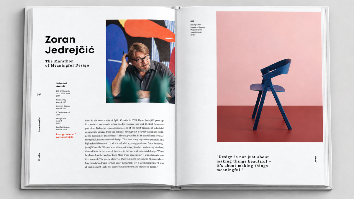 Zoran Jedrejic is part of Creative Balkans: Contemporary Furniture Design